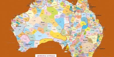 Aboriginal map of Australia