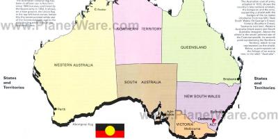 Australia territory map